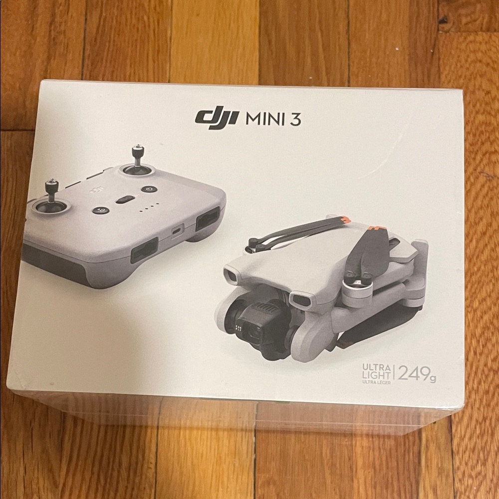 DJI Mini 3 Drone in Gray with Controller